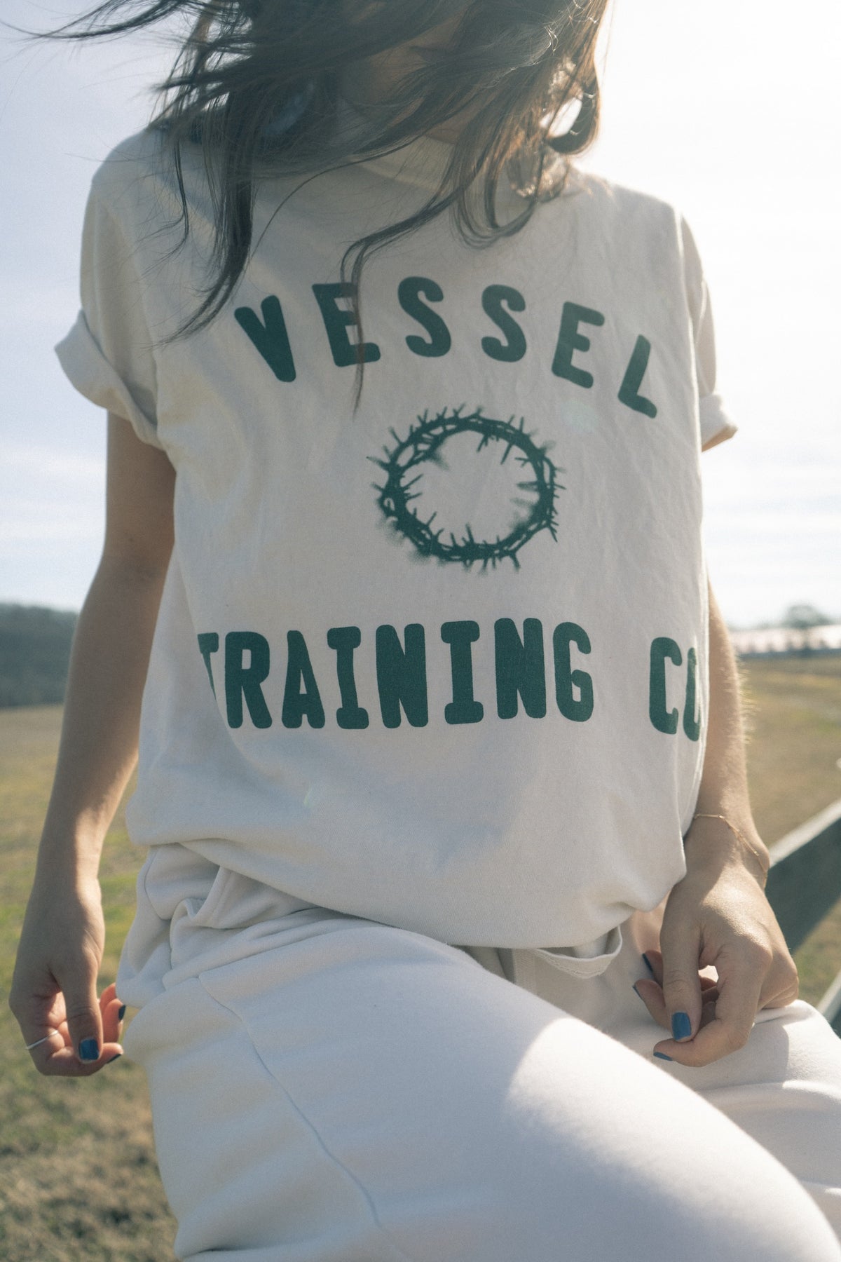 Cream Crown Shirt image 0