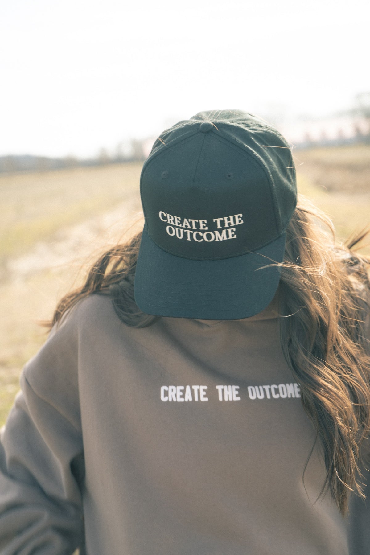 Espresso Create The Outcome Hoodie image 0